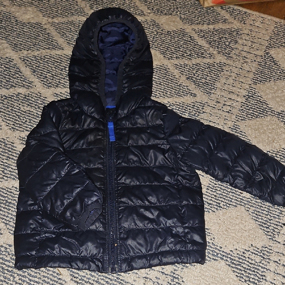 Primary Navy BLUE Puffer Jacket for Kids